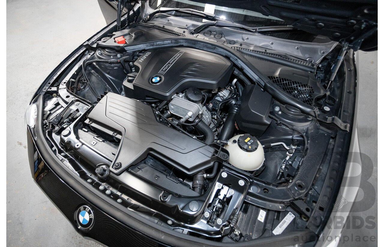 8/2014 BMW 328i Luxury Line F30 MY14 4d Sedan Black Sapphire Metallic Turbo 2.0L