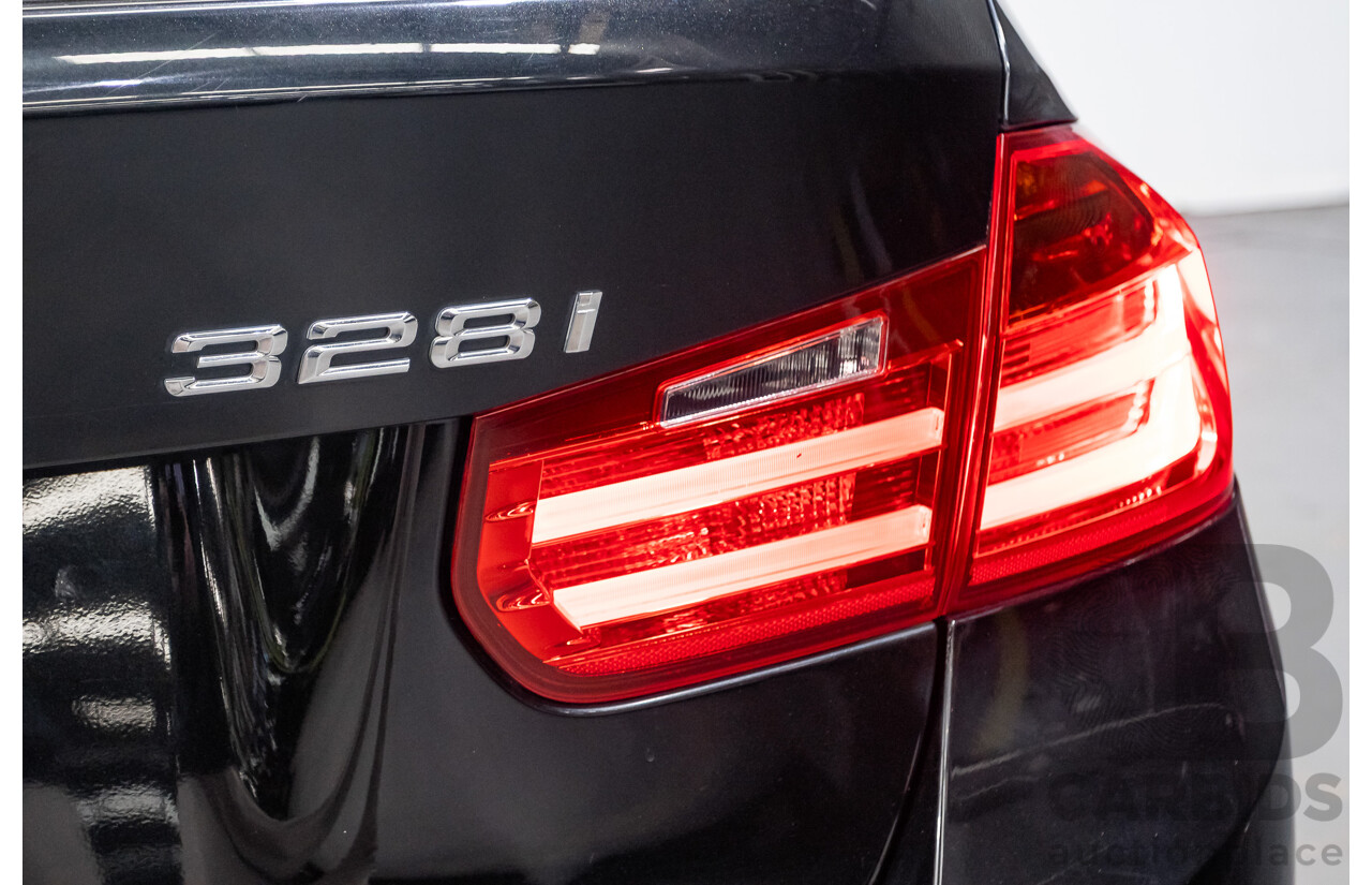 8/2014 BMW 328i Luxury Line F30 MY14 4d Sedan Black Sapphire Metallic Turbo 2.0L
