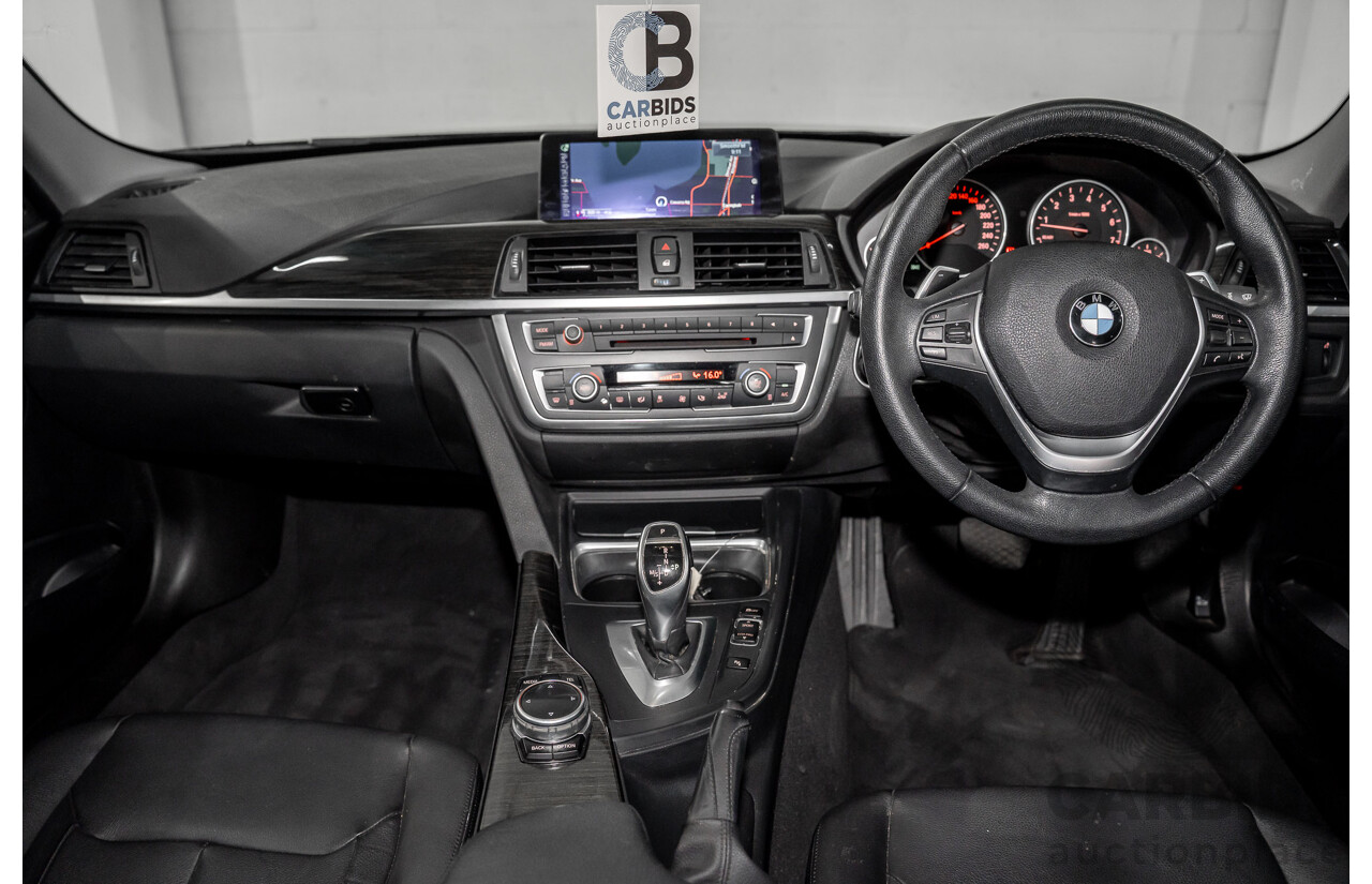 8/2014 BMW 328i Luxury Line F30 MY14 4d Sedan Black Sapphire Metallic Turbo 2.0L