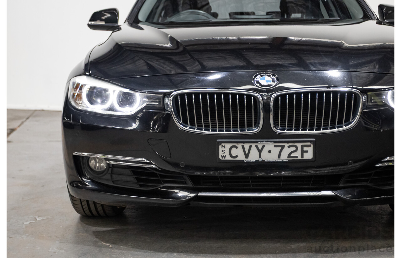 8/2014 BMW 328i Luxury Line F30 MY14 4d Sedan Black Sapphire Metallic Turbo 2.0L