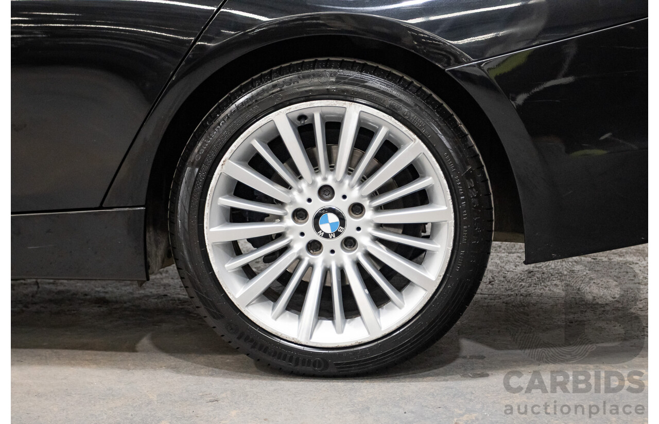 8/2014 BMW 328i Luxury Line F30 MY14 4d Sedan Black Sapphire Metallic Turbo 2.0L