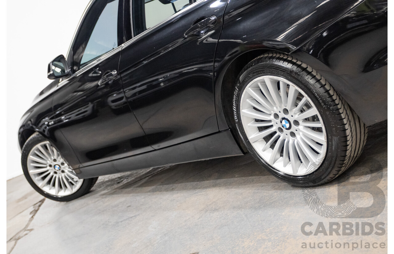 8/2014 BMW 328i Luxury Line F30 MY14 4d Sedan Black Sapphire Metallic Turbo 2.0L