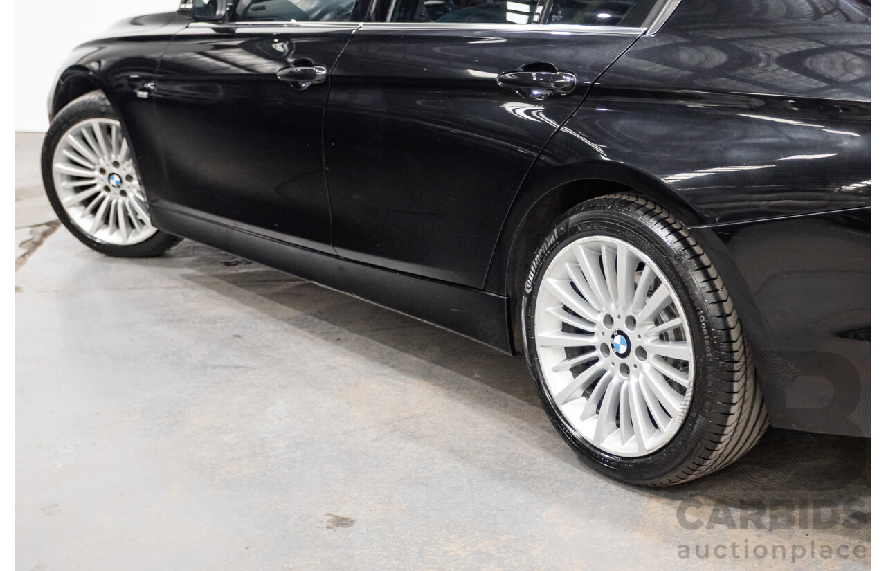 8/2014 BMW 328i Luxury Line F30 MY14 4d Sedan Black Sapphire Metallic Turbo 2.0L