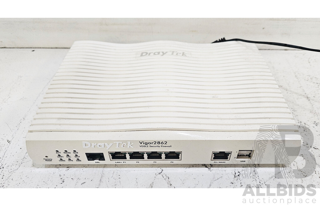 DrayTek Vigor2862 Security Firewall Modem Router