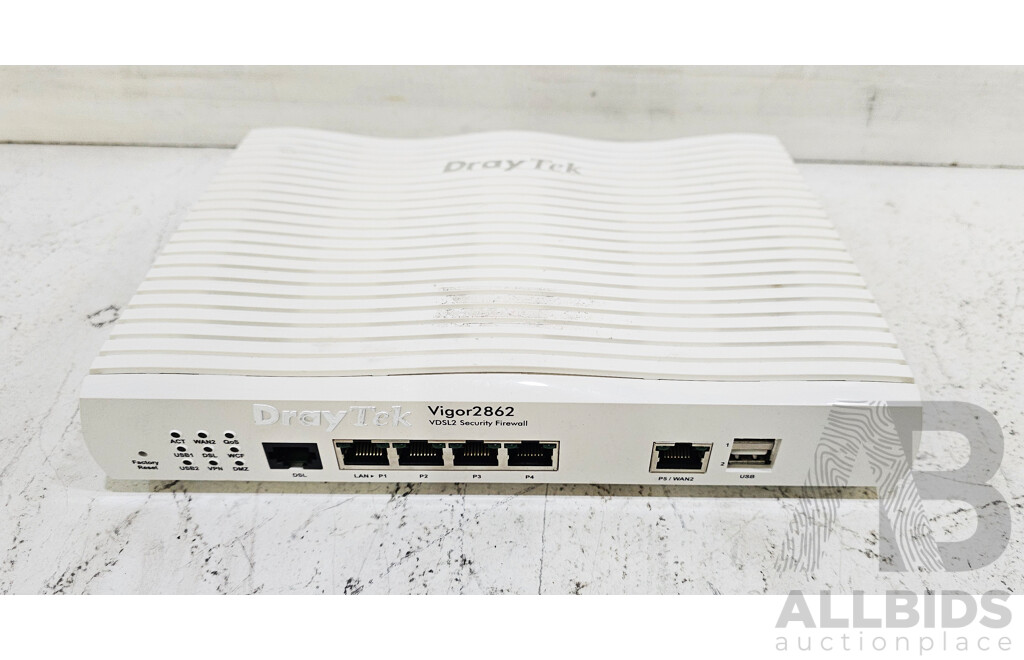 DrayTek Vigor2862 Security Firewall Modem Router