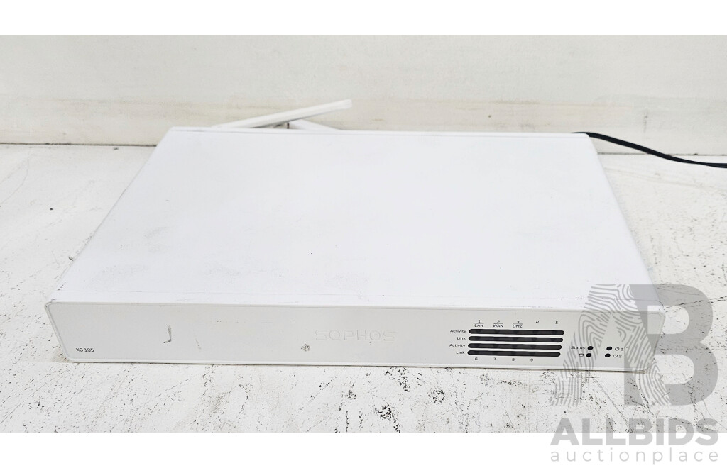 Sophos XG-125 Network Security/Firewall Appliance w/ Power Supply