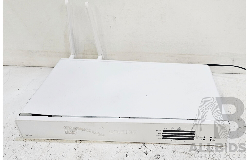 Sophos XG-125 Network Security/Firewall Appliance w/ Power Supply
