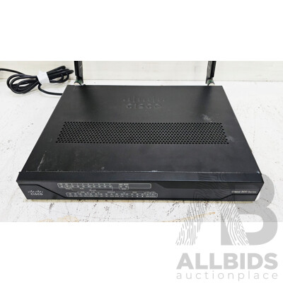 Cisco (C897VAG-LTE) 890 Series Router W/ Power Supply