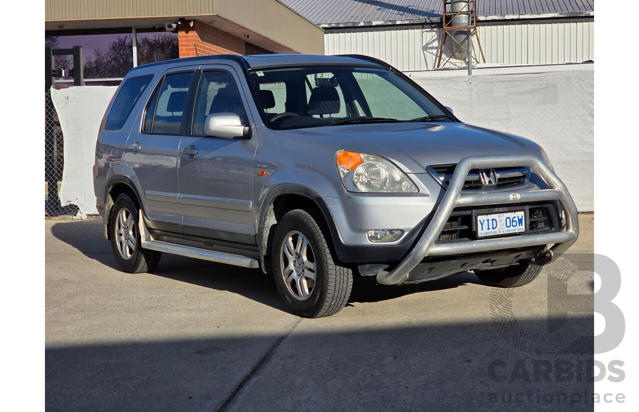 5/2004 Honda CRV (4x4) Sport MY04 4d Wagon Silver 2.4L