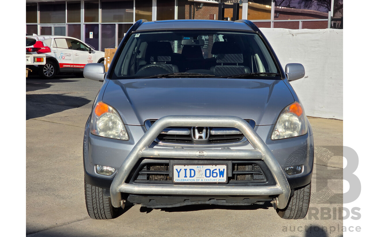 5/2004 Honda CRV (4x4) Sport MY04 4d Wagon Silver 2.4L