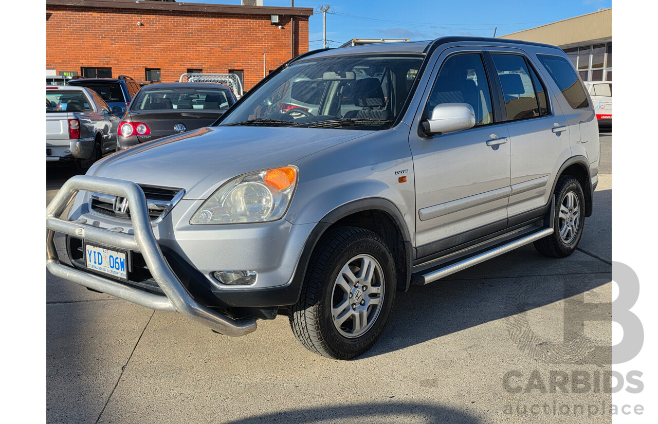 5/2004 Honda CRV (4x4) Sport MY04 4d Wagon Silver 2.4L