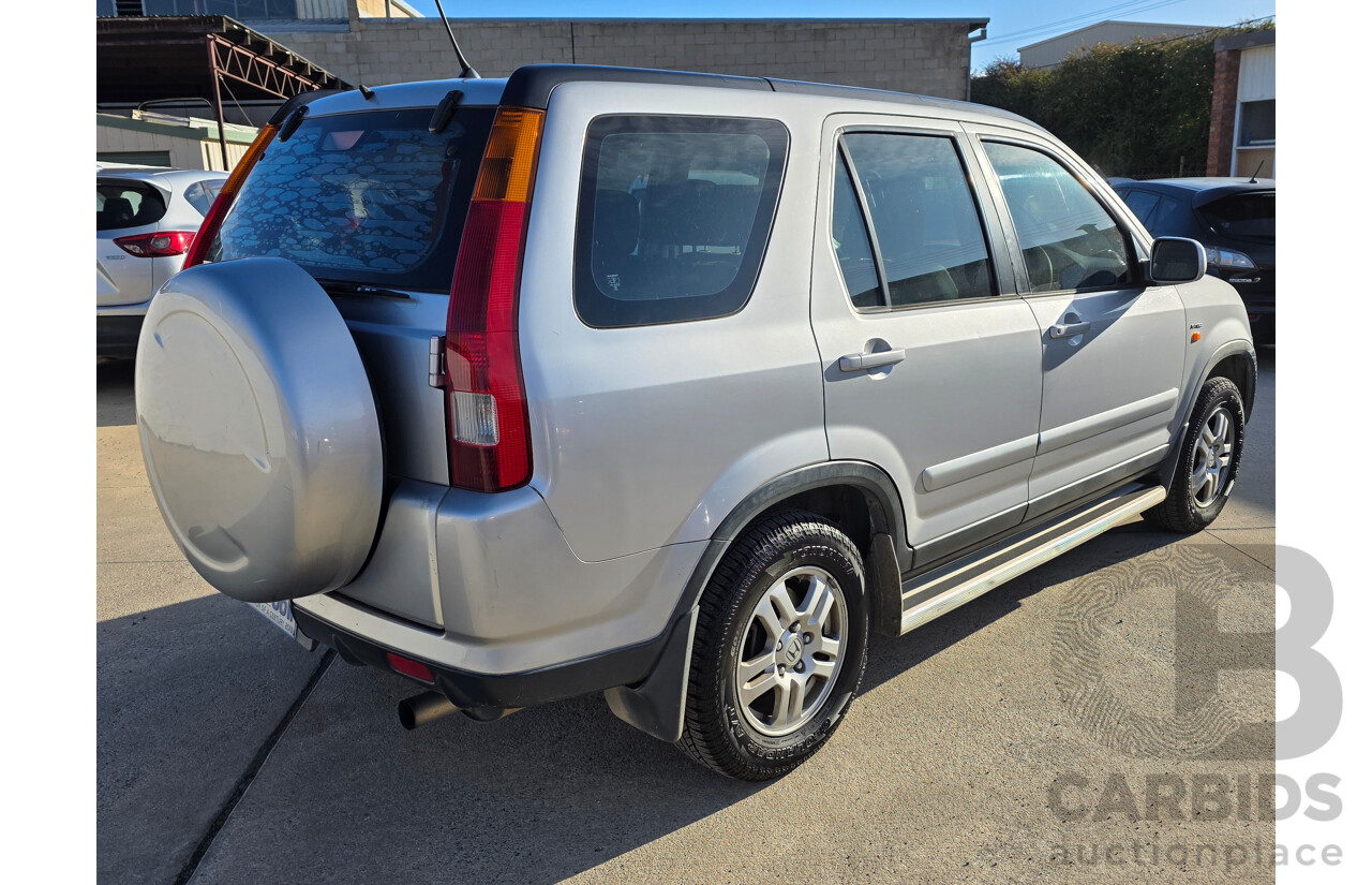 5/2004 Honda CRV (4x4) Sport MY04 4d Wagon Silver 2.4L