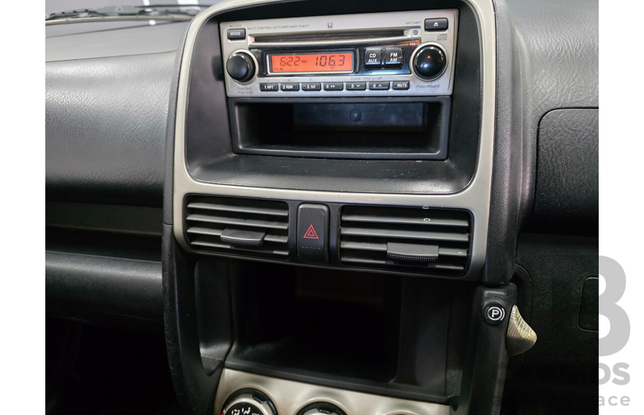 5/2004 Honda CRV (4x4) Sport MY04 4d Wagon Silver 2.4L
