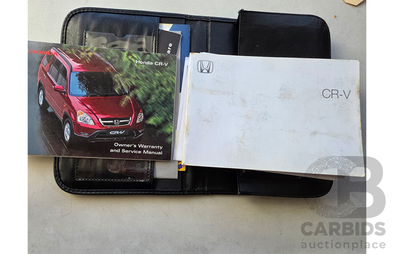 5/2004 Honda CRV (4x4) Sport MY04 4d Wagon Silver 2.4L