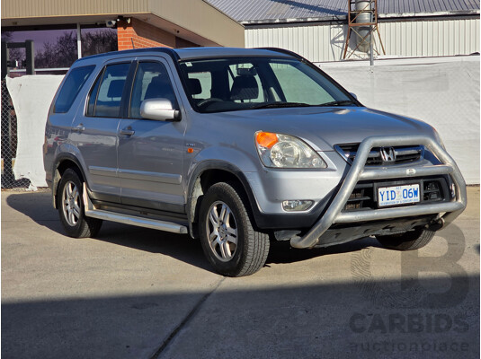 5/2004 Honda CRV (4x4) Sport MY04 4d Wagon Silver 2.4L