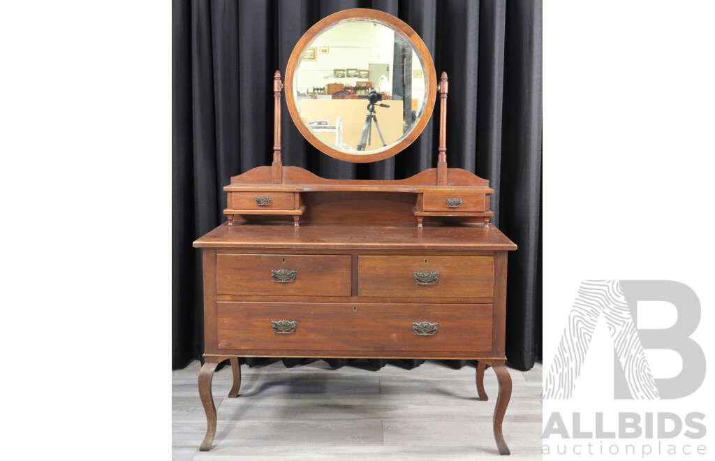 Late Edwardian Mirrored Back Dresser