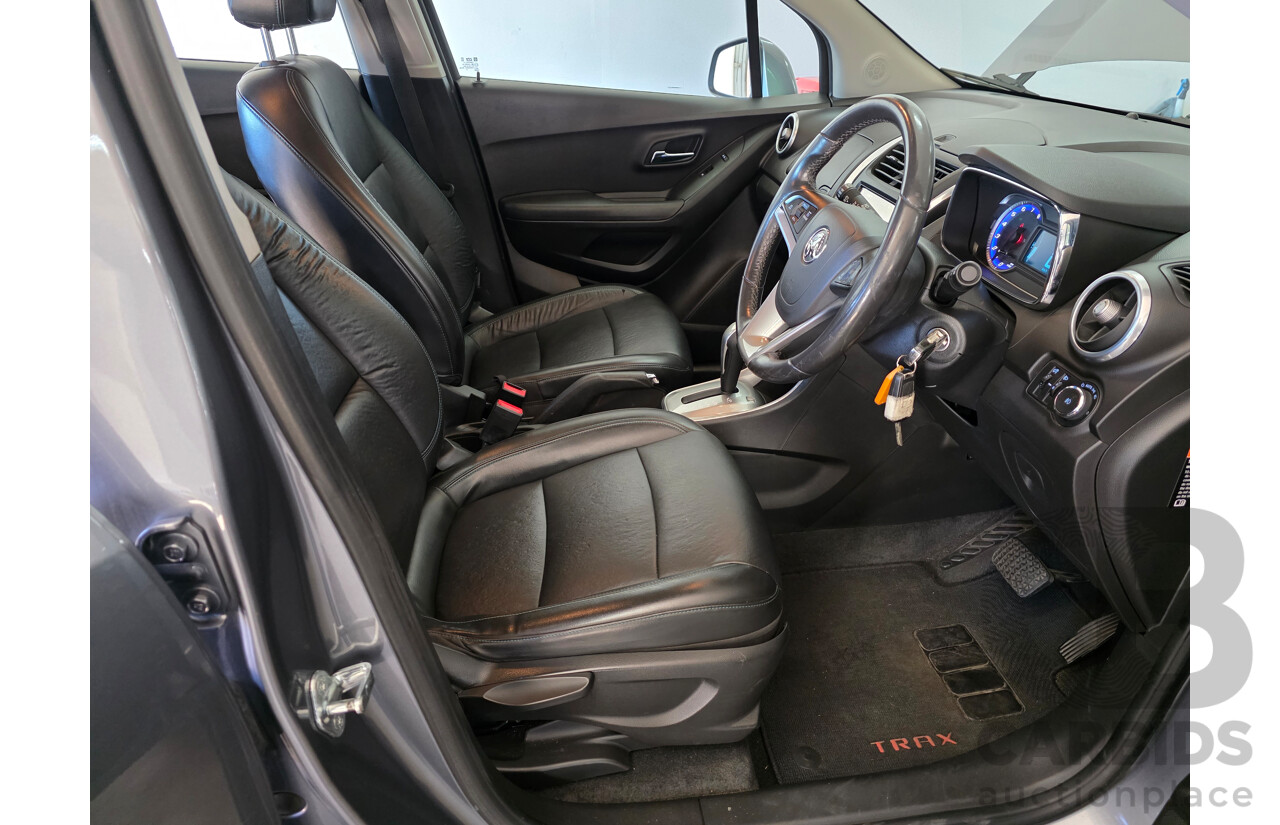 1/2015 Holden Trax LTZ TJ MY15 4d Wagon Grey 1.8L