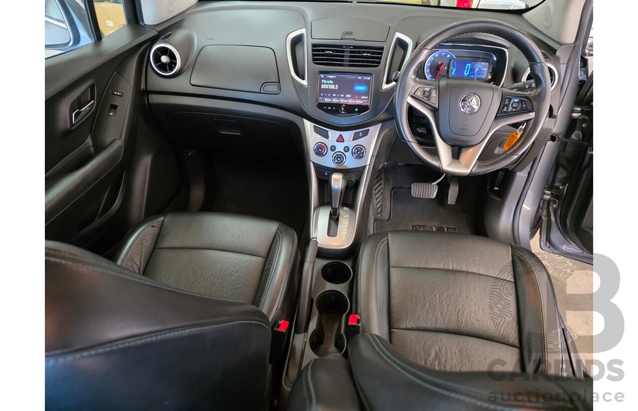 1/2015 Holden Trax LTZ TJ MY15 4d Wagon Grey 1.8L