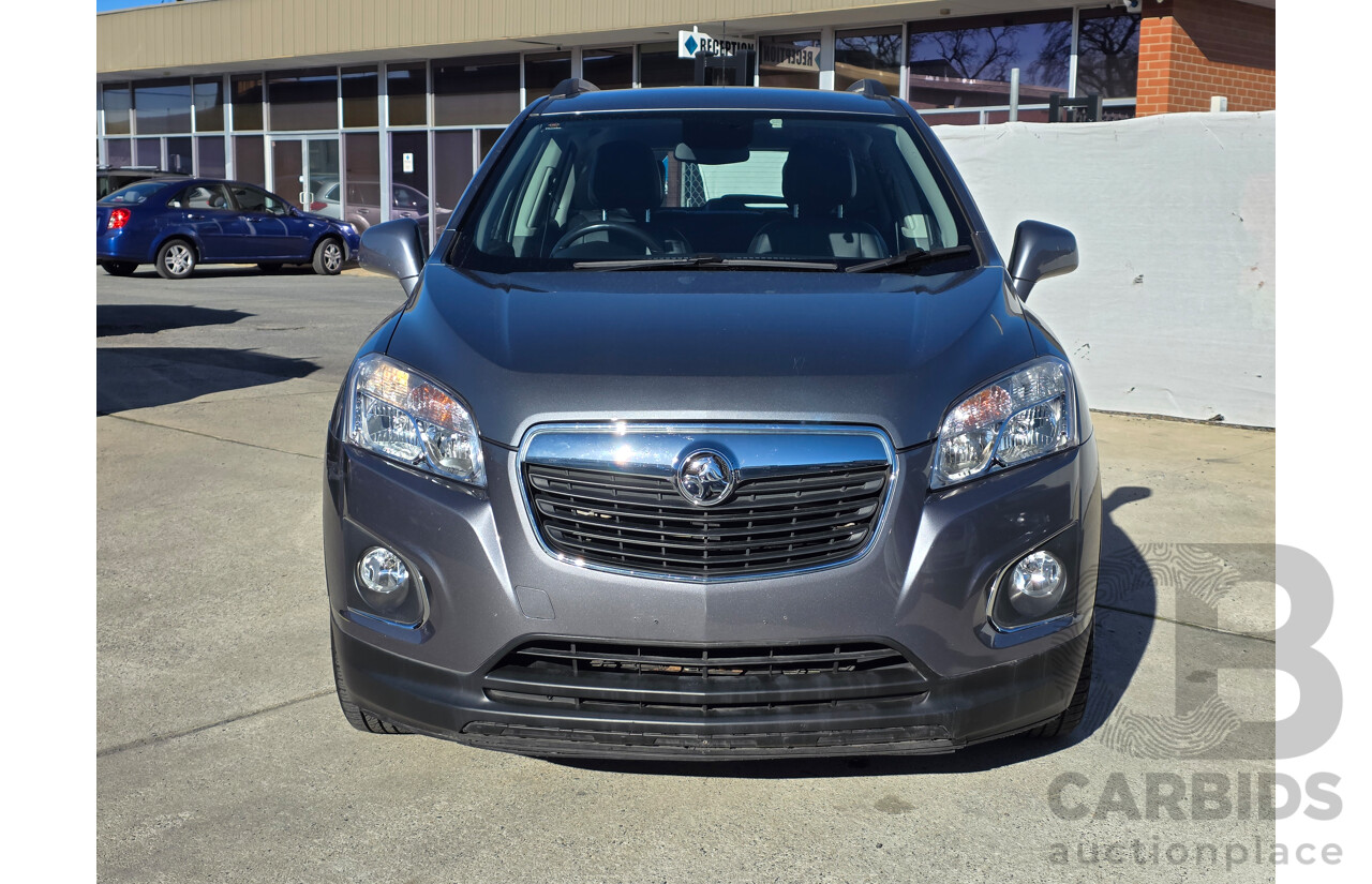 1/2015 Holden Trax LTZ TJ MY15 4d Wagon Grey 1.8L