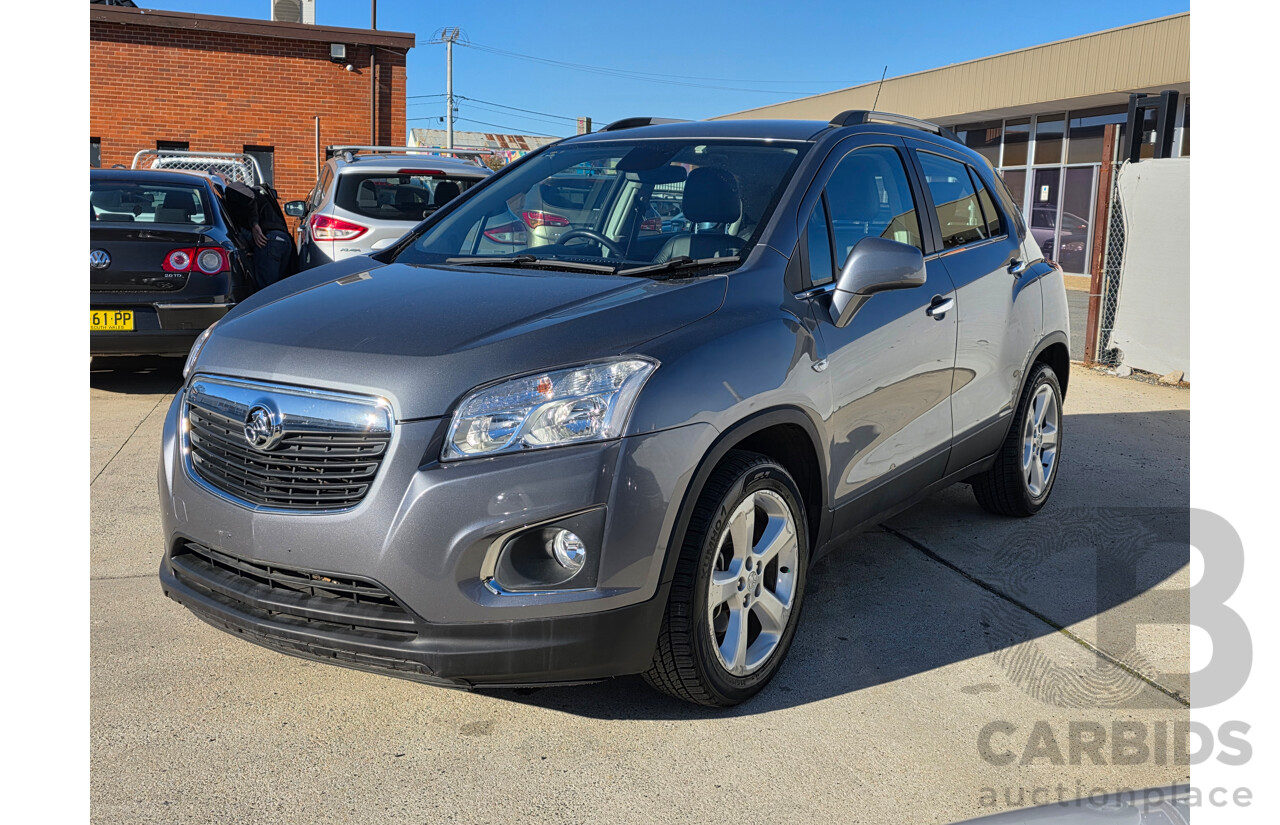 1/2015 Holden Trax LTZ TJ MY15 4d Wagon Grey 1.8L