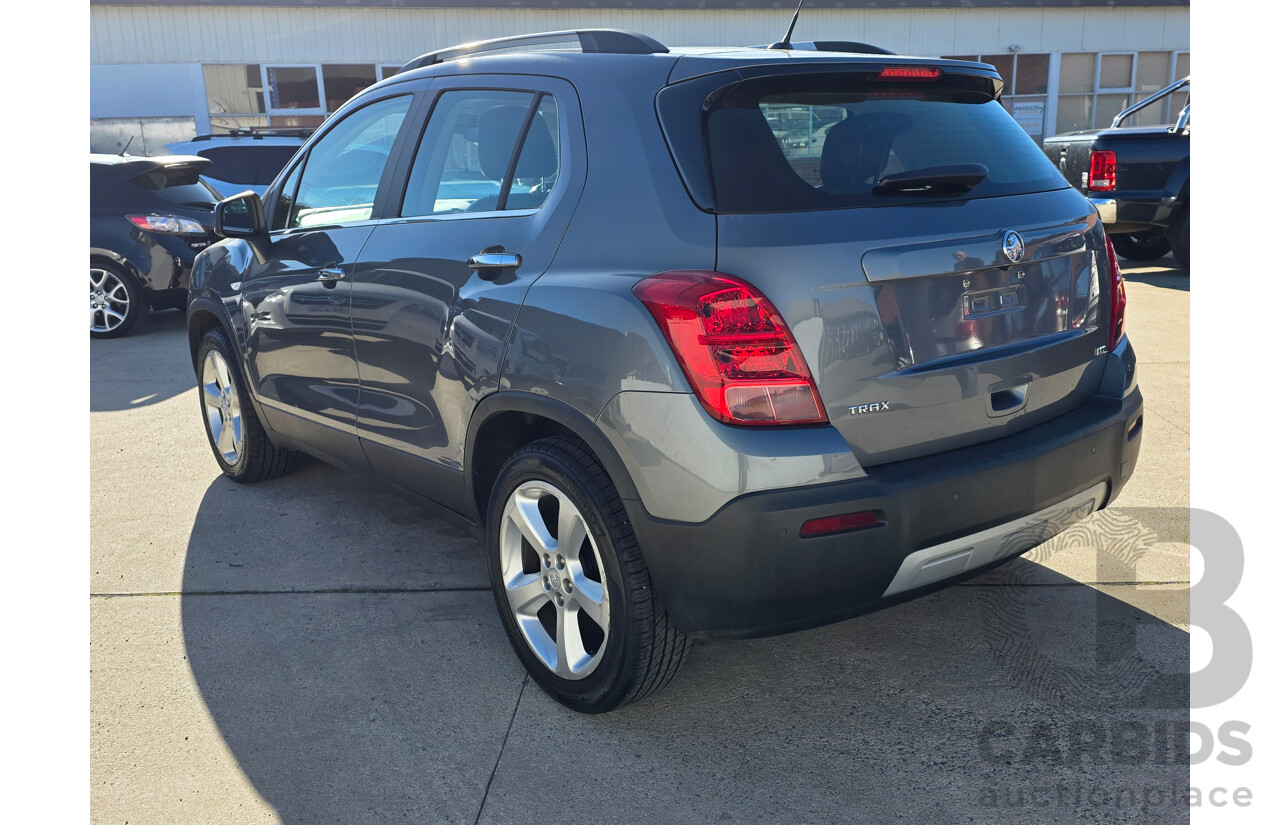 1/2015 Holden Trax LTZ TJ MY15 4d Wagon Grey 1.8L