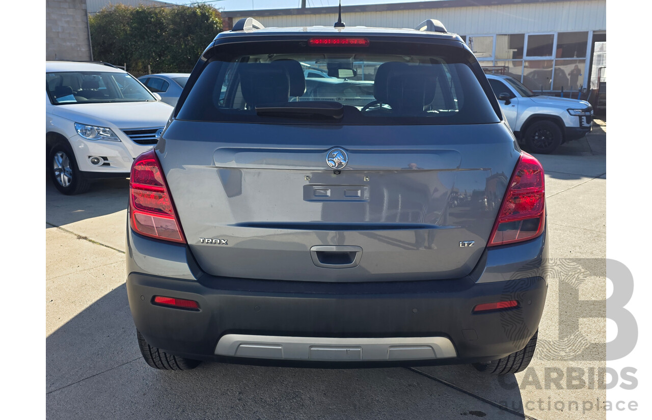 1/2015 Holden Trax LTZ TJ MY15 4d Wagon Grey 1.8L