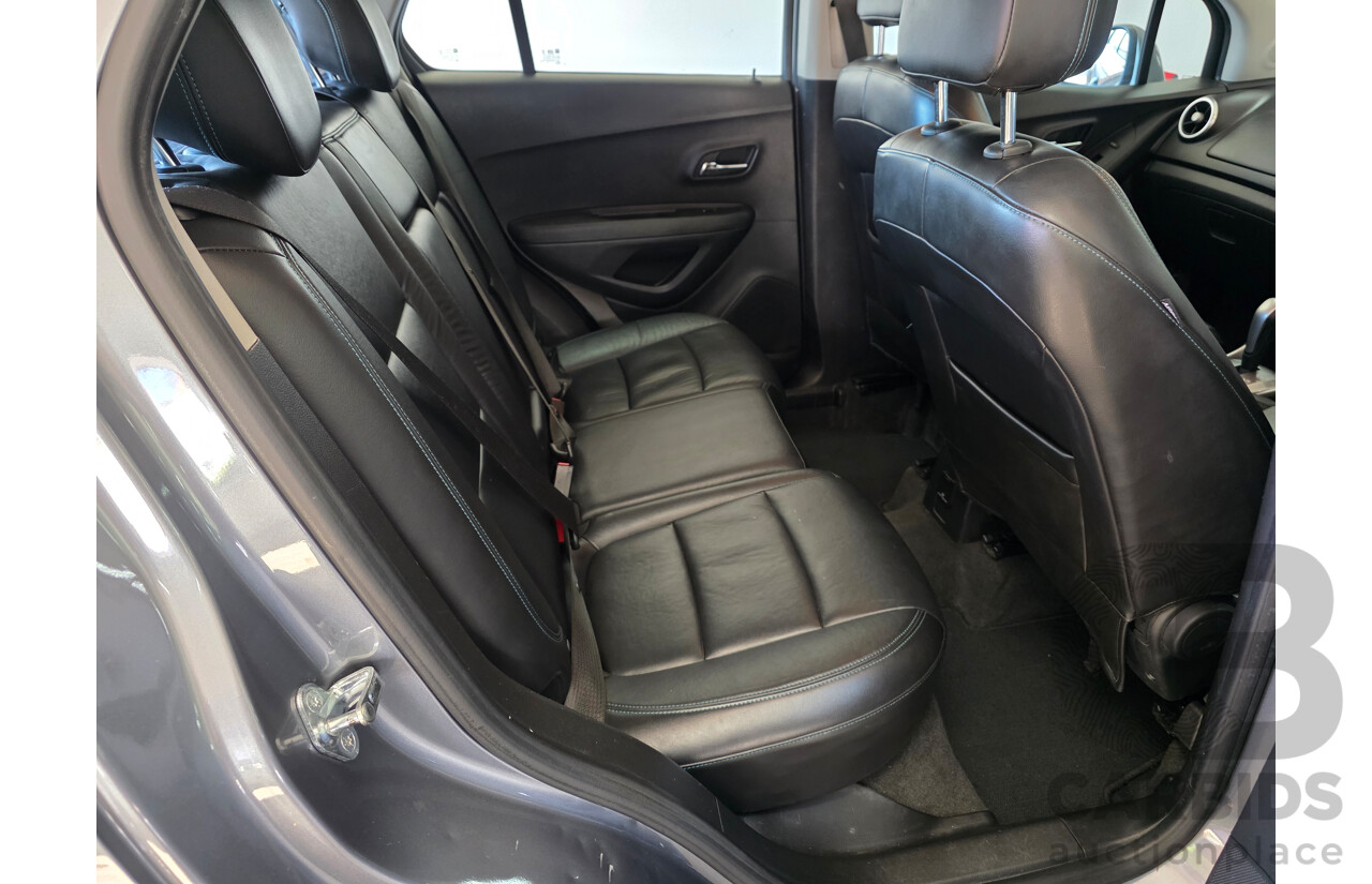 1/2015 Holden Trax LTZ TJ MY15 4d Wagon Grey 1.8L