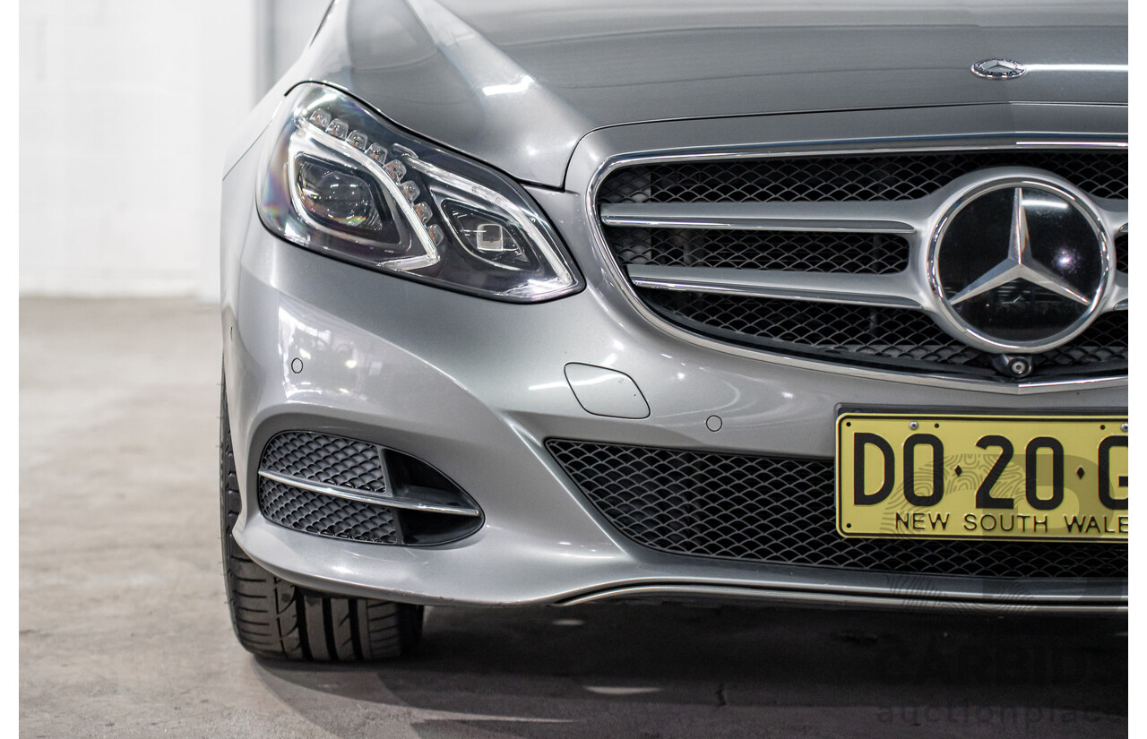 7/2014 Mercedes-Benz E400  212 MY14 4d Sedan Palladium Silver Twin Turbo V6 3.0L