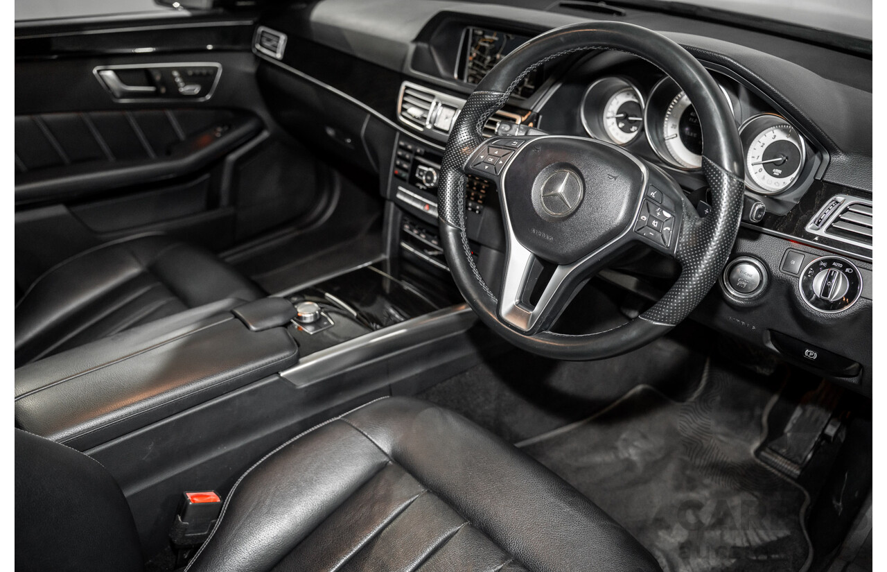 7/2014 Mercedes-Benz E400  212 MY14 4d Sedan Palladium Silver Twin Turbo V6 3.0L