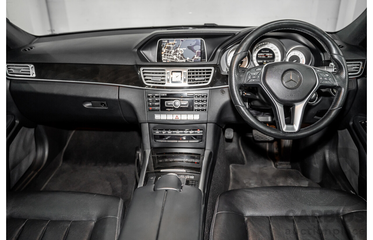 7/2014 Mercedes-Benz E400  212 MY14 4d Sedan Palladium Silver Twin Turbo V6 3.0L