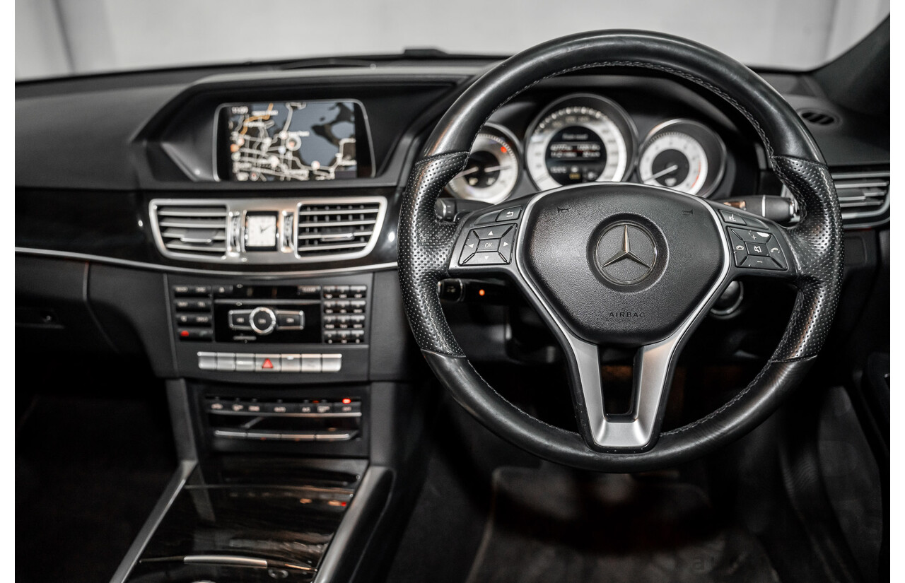 7/2014 Mercedes-Benz E400  212 MY14 4d Sedan Palladium Silver Twin Turbo V6 3.0L