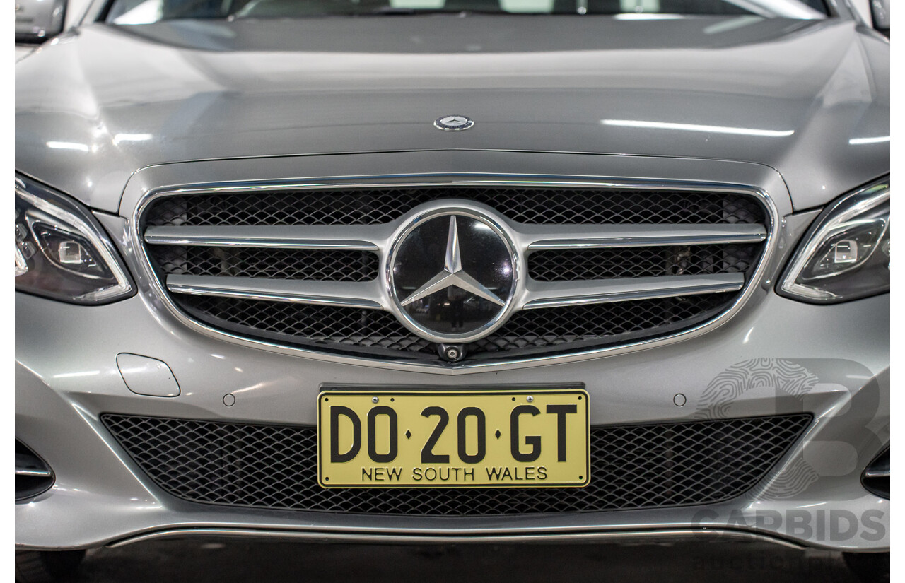 7/2014 Mercedes-Benz E400  212 MY14 4d Sedan Palladium Silver Twin Turbo V6 3.0L