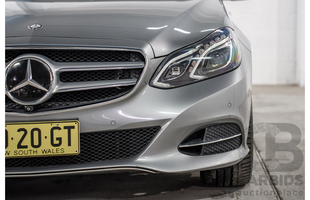 7/2014 Mercedes-Benz E400  212 MY14 4d Sedan Palladium Silver Twin Turbo V6 3.0L