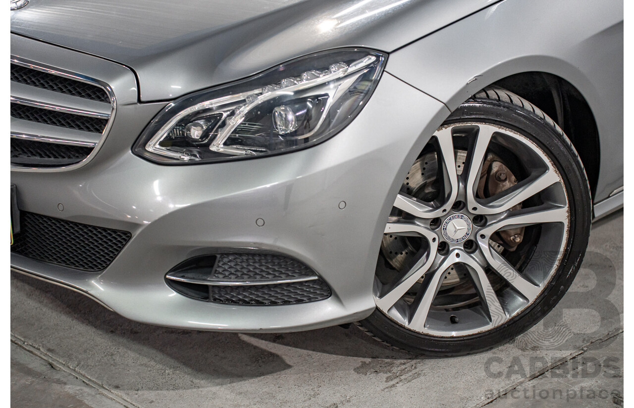 7/2014 Mercedes-Benz E400  212 MY14 4d Sedan Palladium Silver Twin Turbo V6 3.0L