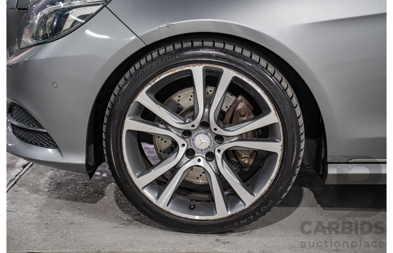 7/2014 Mercedes-Benz E400  212 MY14 4d Sedan Palladium Silver Twin Turbo V6 3.0L