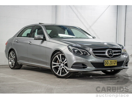 7/2014 Mercedes-Benz E400  212 MY14 4d Sedan Palladium Silver Twin Turbo V6 3.0L