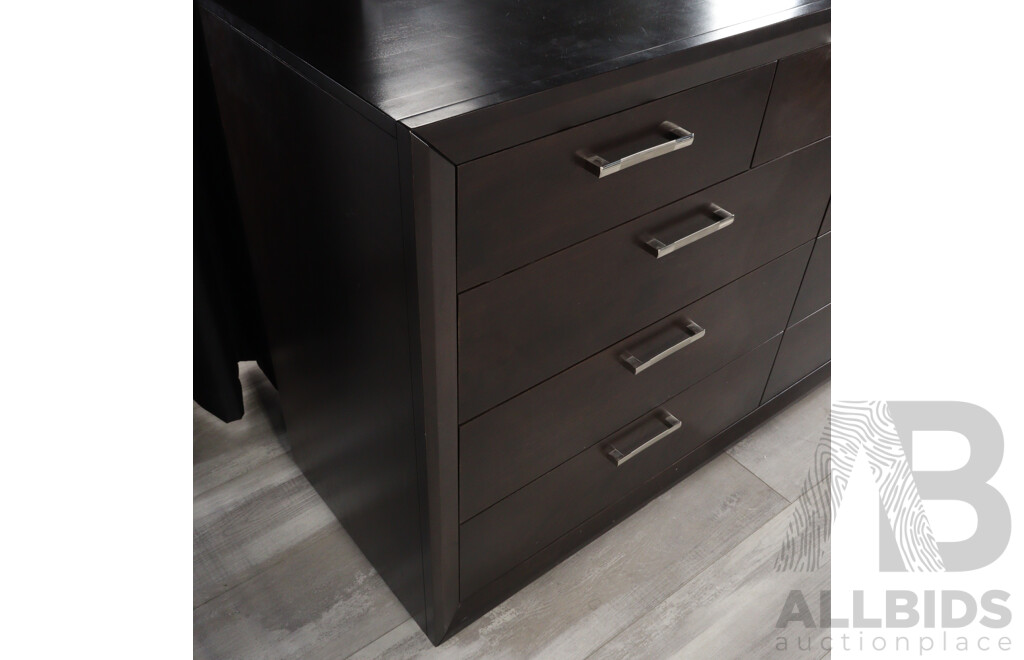 Large Mirrored Back Sideboard by Dine Art Inc