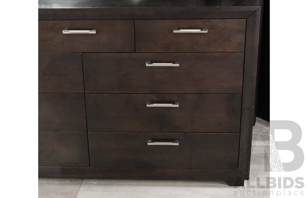 Large Mirrored Back Sideboard by Dine Art Inc