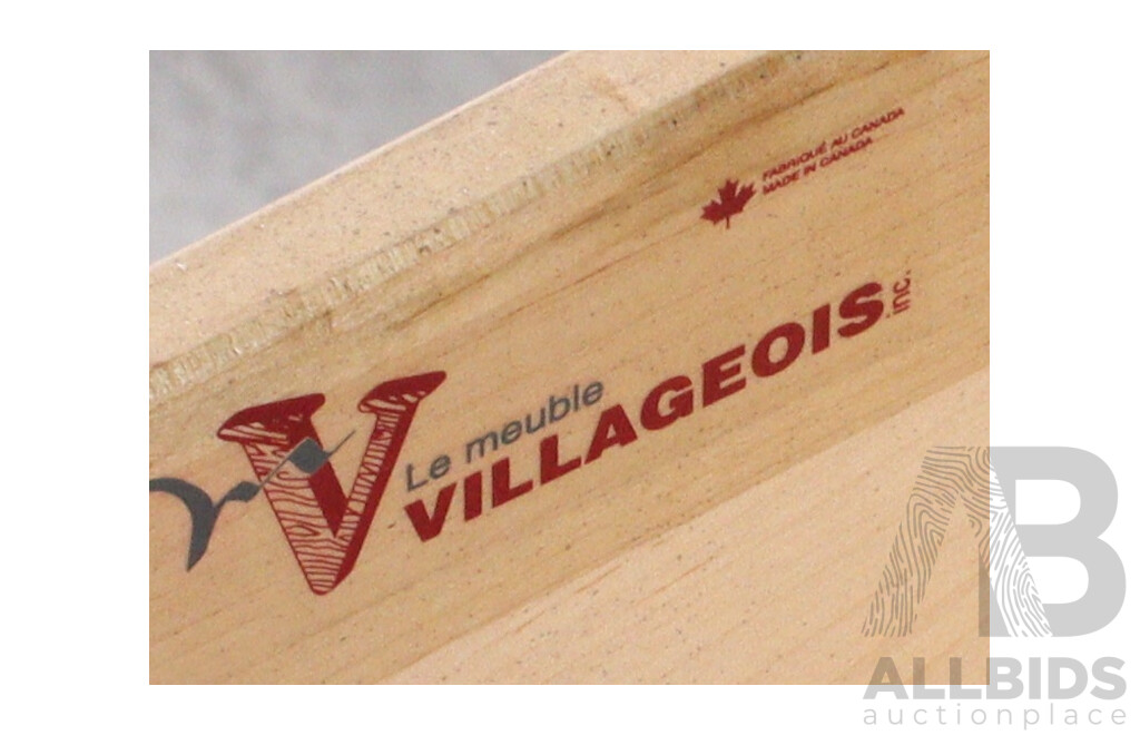 Pair of Three Drawer Bedsides by Villageois Furniture