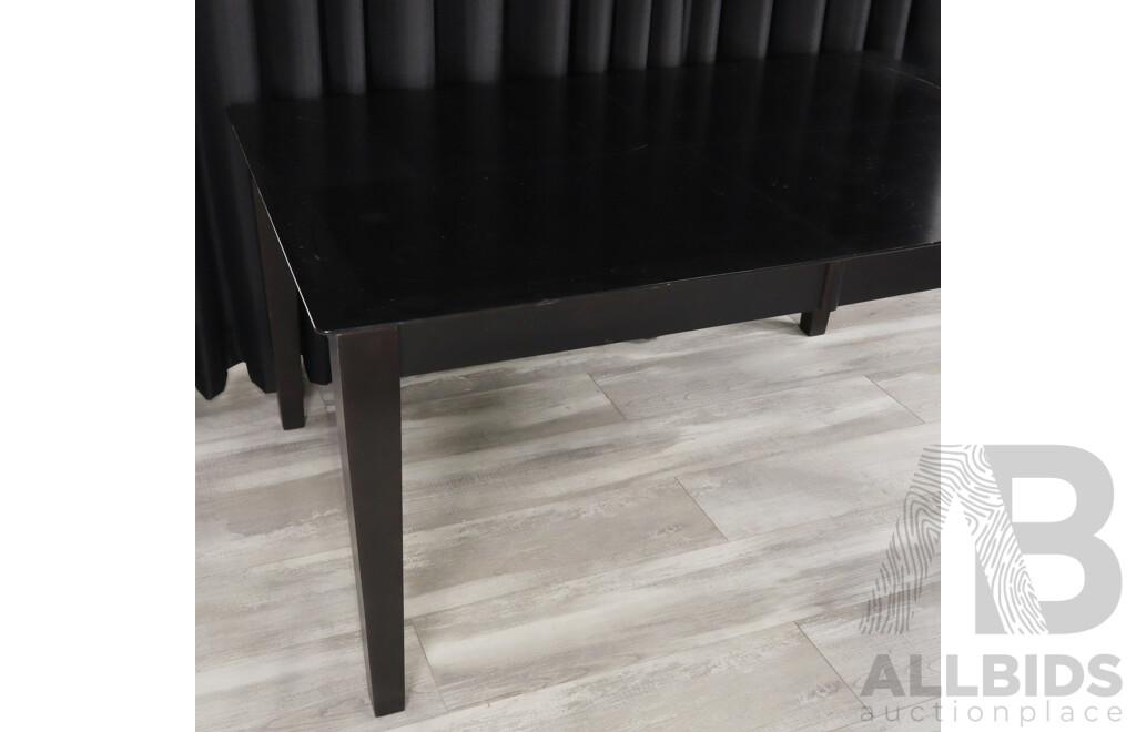 Modern Painted Timber Nine Piece Dining Suite