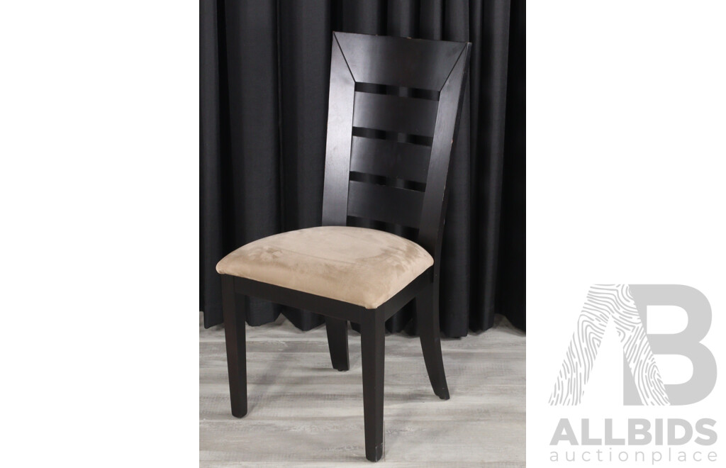 Modern Painted Timber Nine Piece Dining Suite