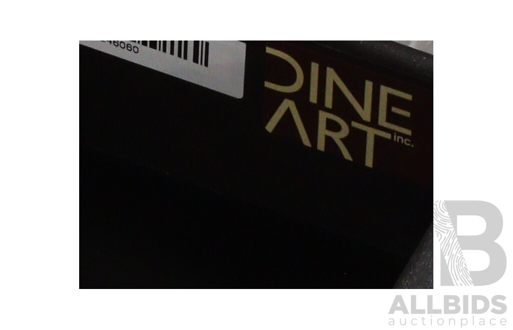 Painted Modern Two Drawer Coffee Table by Dine Art Inc