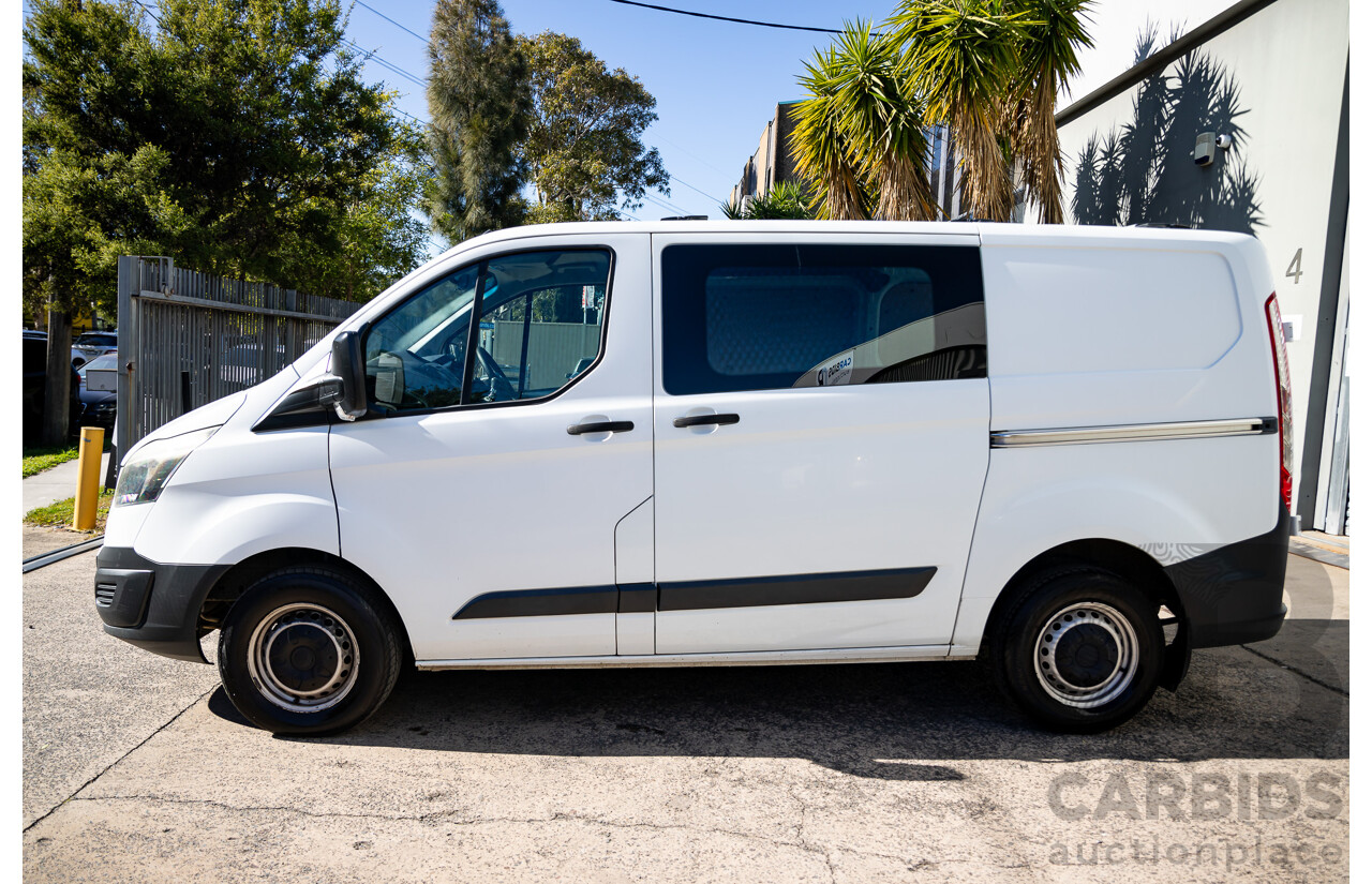 05/2016 Ford Transit Custom 290S SWB (FWD) VN MY16.00 3D Van Frozen White Turbo Diesel 2.2L
