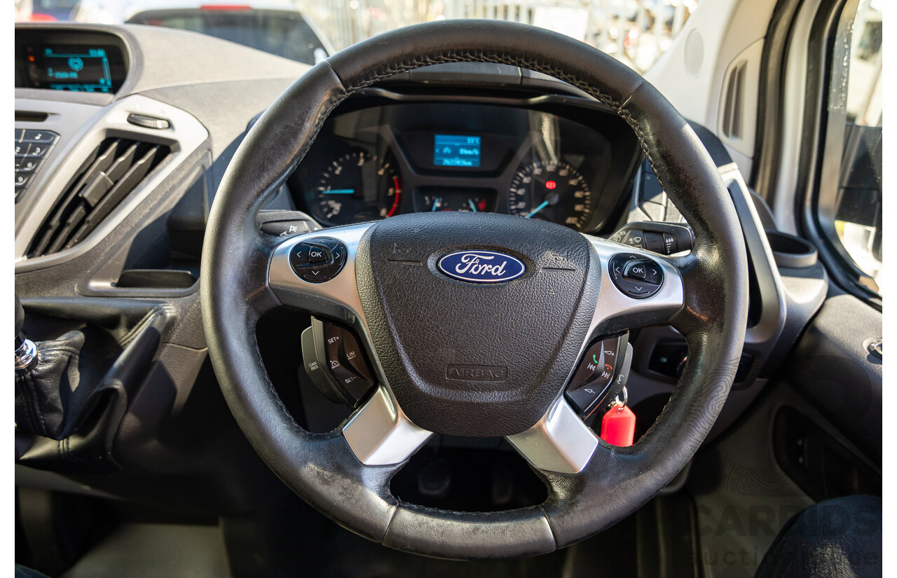 05/2016 Ford Transit Custom 290S SWB (FWD) VN MY16.00 3D Van Frozen White Turbo Diesel 2.2L