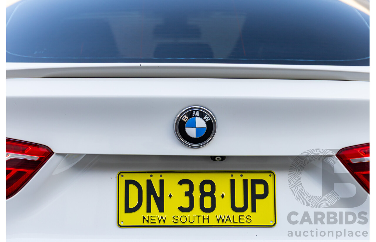 8/2015 BMW X6 M F86 4d Coupe Alpine White Twin Turbo V8 4.4L