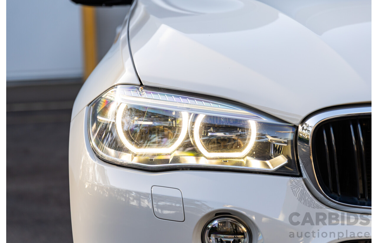 8/2015 BMW X6 M F86 4d Coupe Alpine White Twin Turbo V8 4.4L