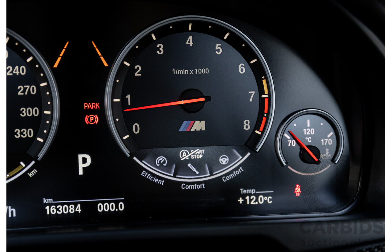 8/2015 BMW X6 M F86 4d Coupe Alpine White Twin Turbo V8 4.4L