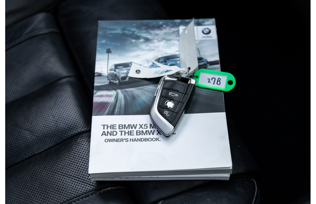 8/2015 BMW X6 M F86 4d Coupe Alpine White Twin Turbo V8 4.4L