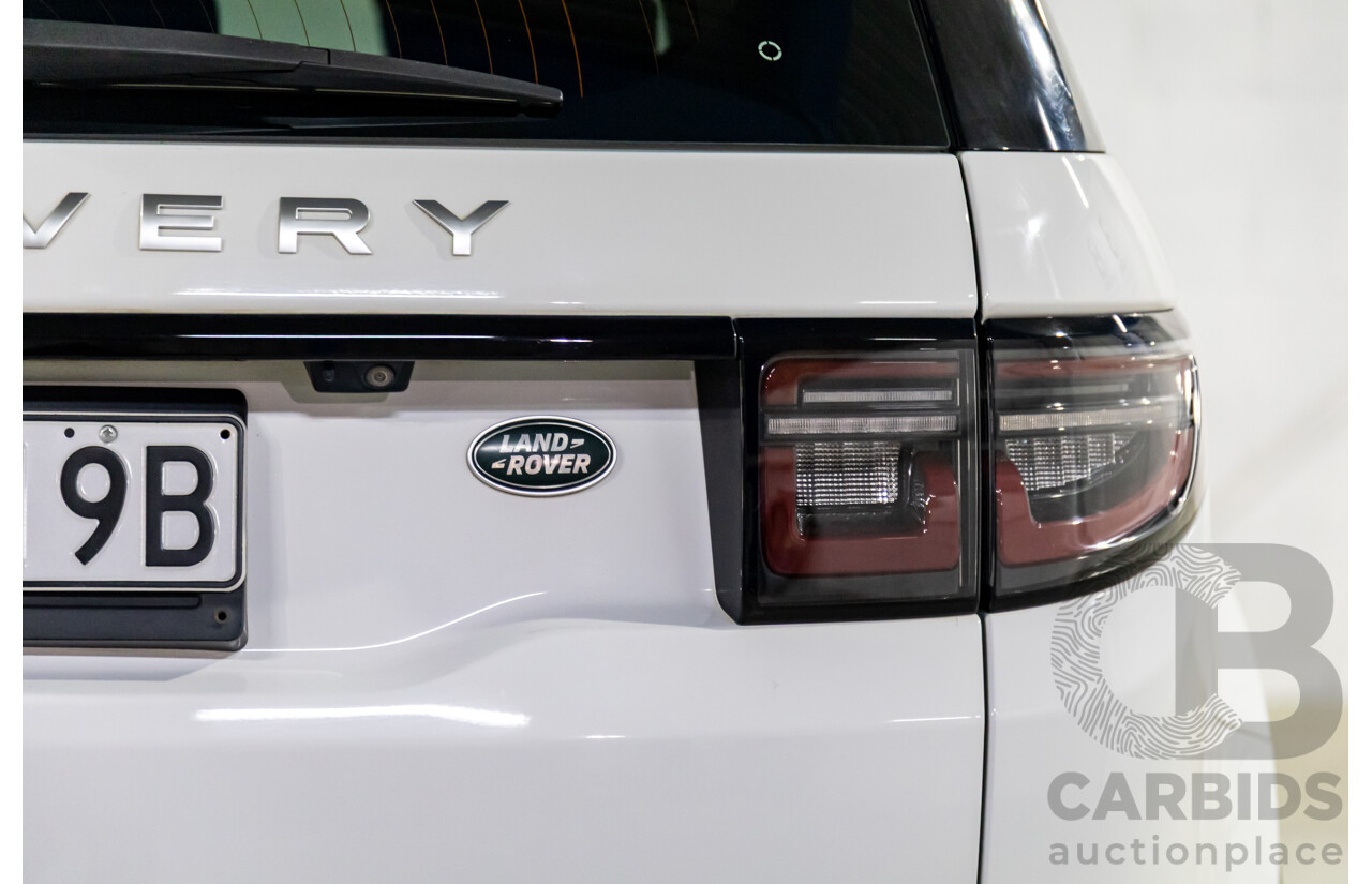 01/2020 Land Rover Discovery Sport P200 S (147kW AWD) L550 MY20.5 4d Wagon Fuji White Turbo 2.0L - 7 Seater