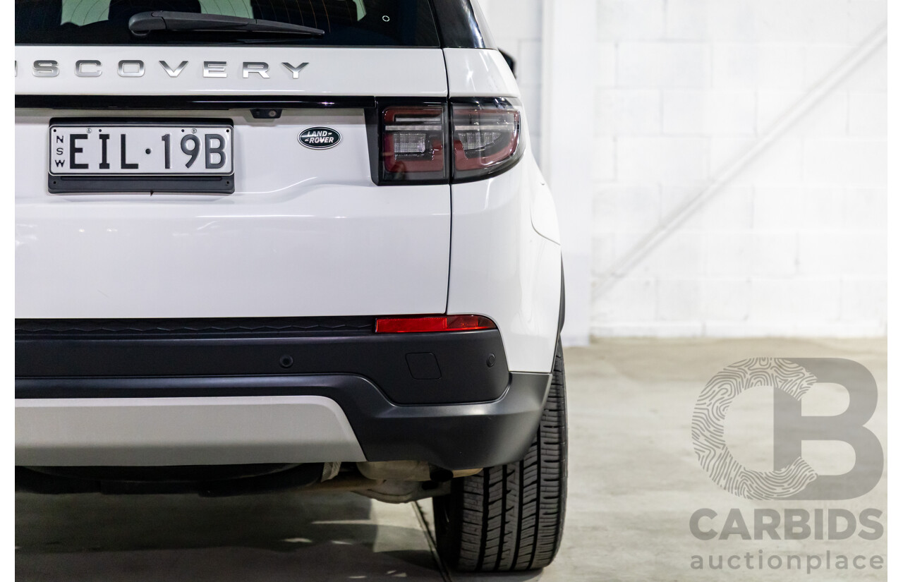 01/2020 Land Rover Discovery Sport P200 S (147kW AWD) L550 MY20.5 4d Wagon Fuji White Turbo 2.0L - 7 Seater
